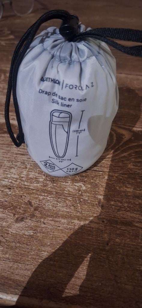 FORCLAZ
Lakenzak 100% zijde voor trekkingslaapzak MT500, Caravans en Kamperen, Slaapzakken, Ophalen of Verzenden, Nieuw