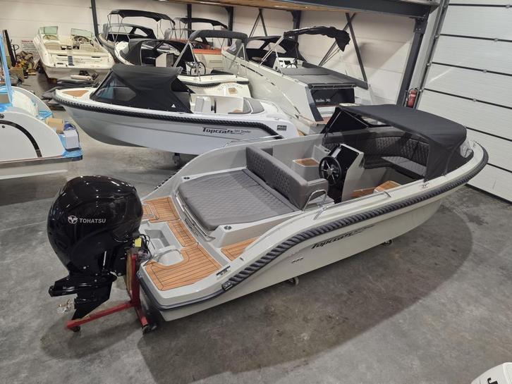 Topcraft 627 tender 100pk NIEUW vaar klaar, Watersport en Boten, Sloepen, Nieuw, 70 pk of meer, 6 meter of meer, Buitenboordmotor