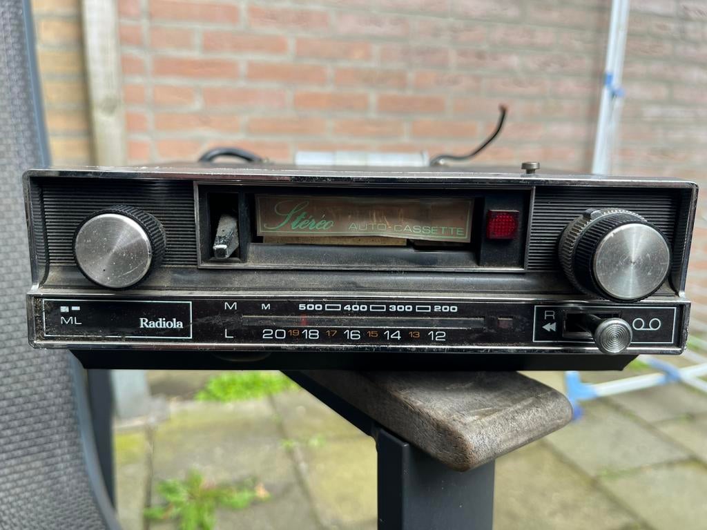 Classic Autoradio oldtimer radio Vintage, Ophalen of Verzenden, Gebruikt