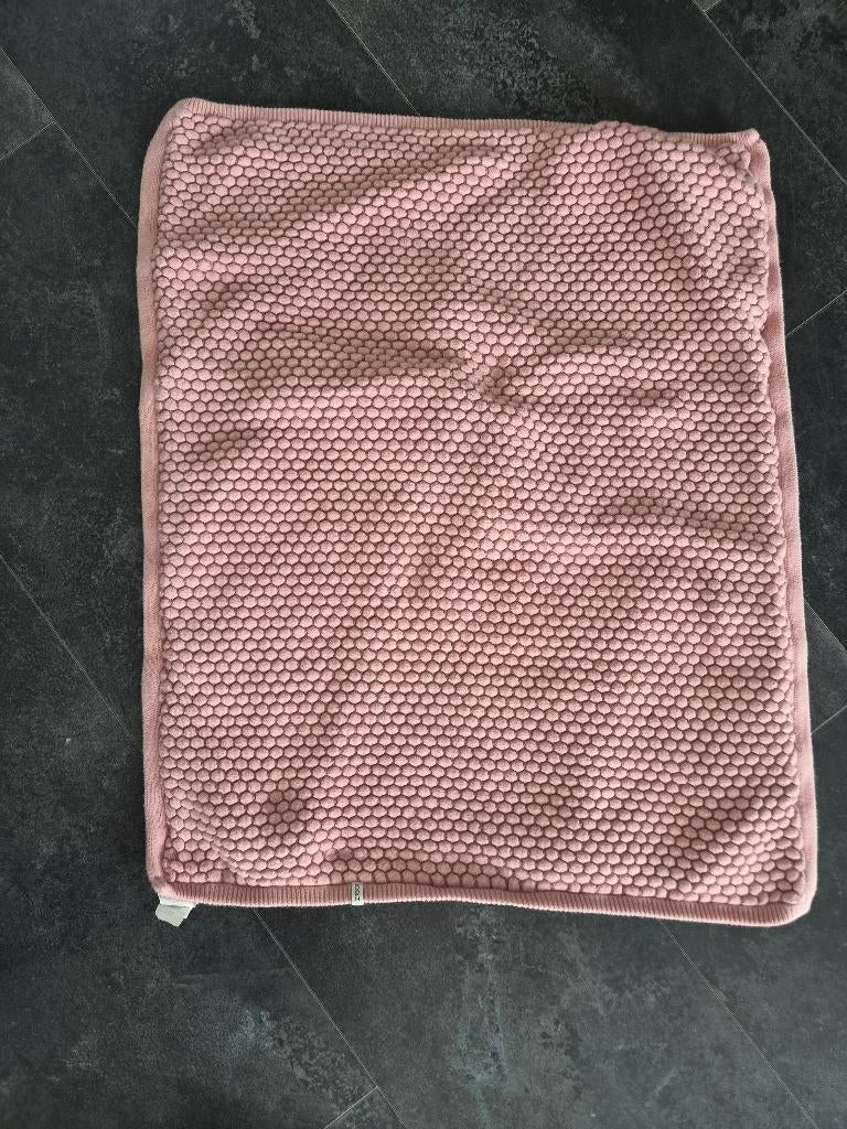 Mooie Joolz roze deken, Ophalen of Verzenden, Gebruikt, Minder dan 70 cm, Overige typen