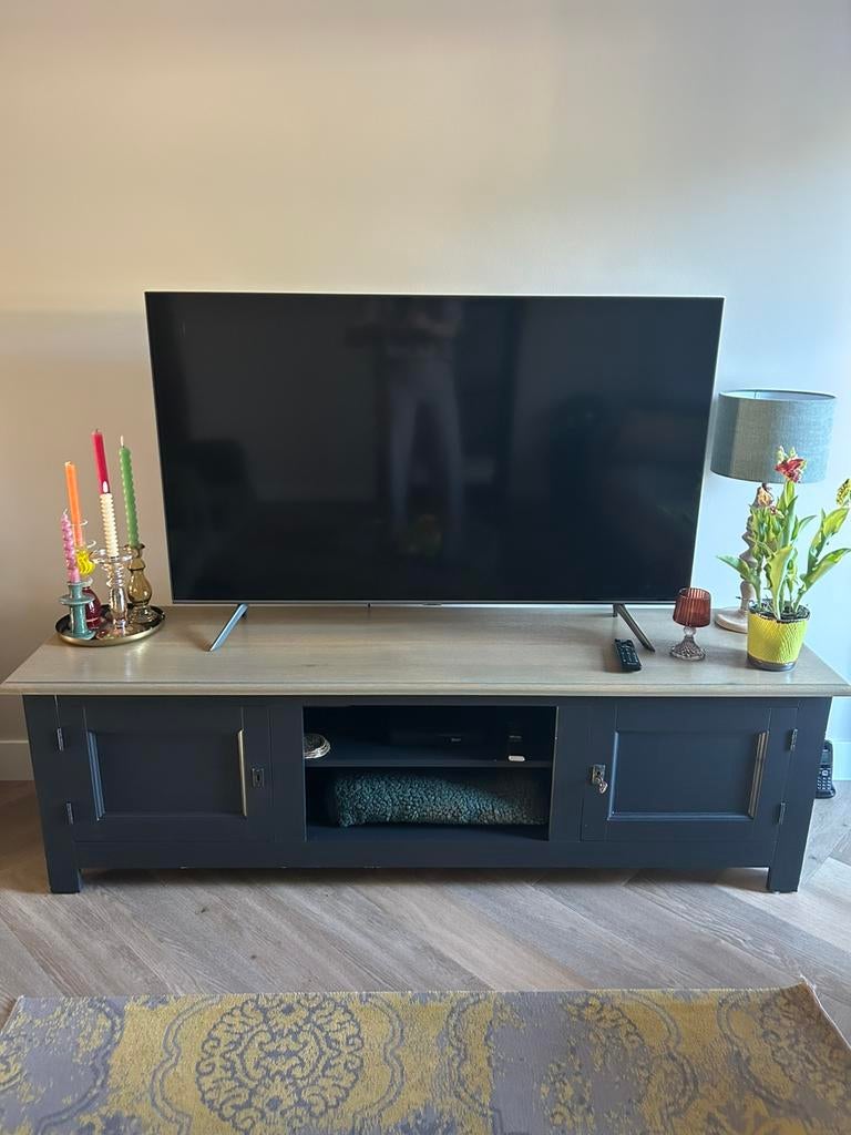 Tv kast, 100 tot 150 cm, Ophalen of Verzenden, Landelijk, Minder dan 100 cm