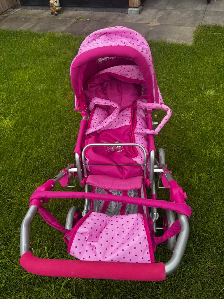 Kinderwagen voor poppen, Kinderen en Baby's, Speelgoed | Poppen, Ophalen, Zo goed als nieuw, Babypop
