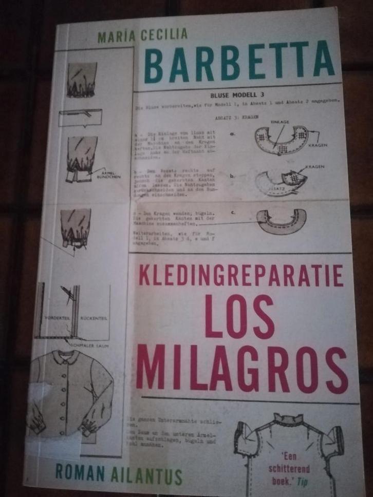 María Cecilia BARBETTA: kledingreparatie los Milagros, Boeken, Romans, Gelezen, Amerika, Ophalen of Verzenden