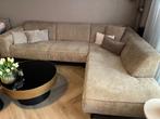 Woood statement hoekbank, Ophalen, Zo goed als nieuw, Stof