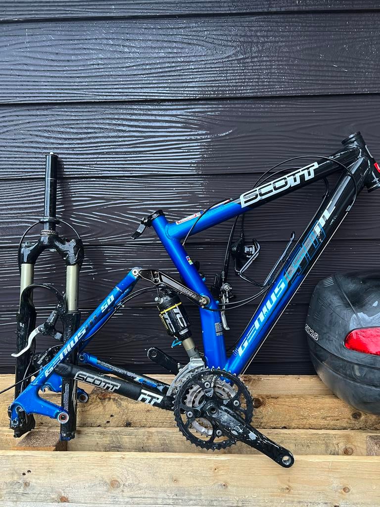 Scott Genius Mountainbike - Shimano - Geveerd, Fietsen en Brommers, Fietsen | Mountainbikes en ATB, Gebruikt, 49 tot 53 cm, Ophalen