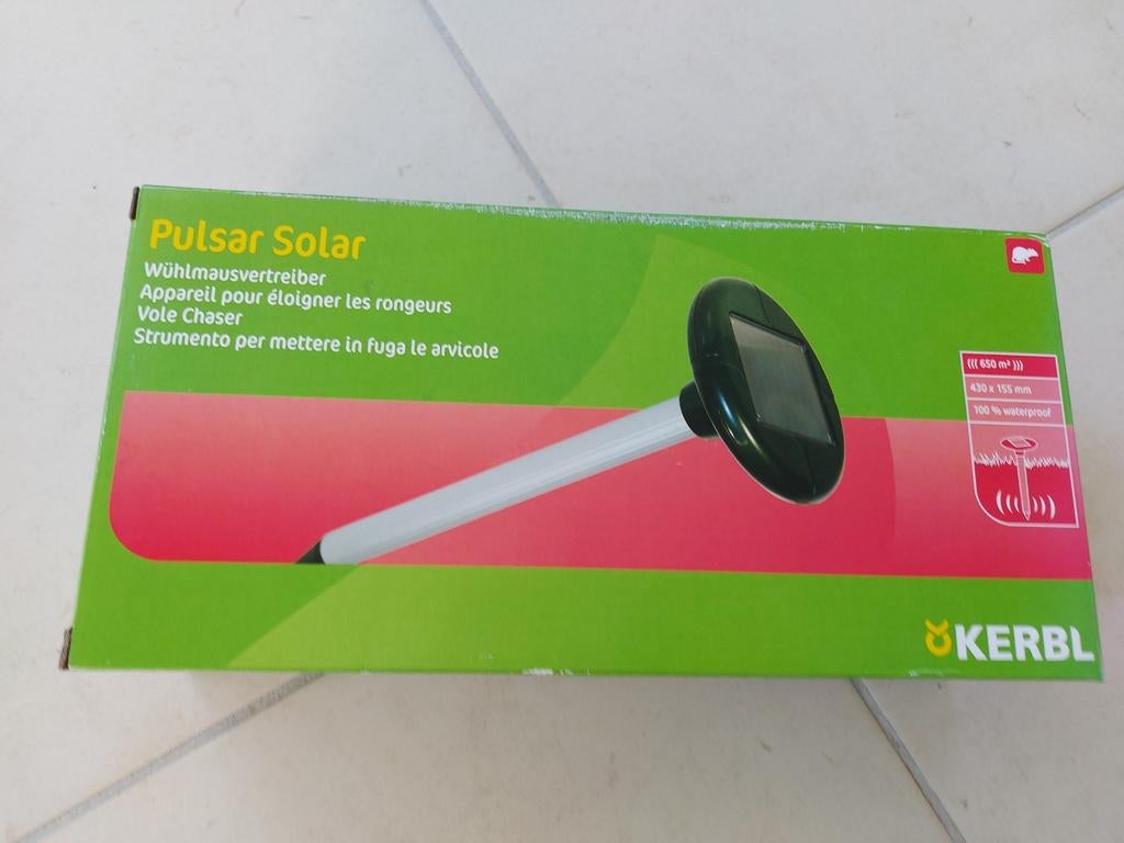 Mollenverdrijver, Ophalen of Verzenden, Nieuw, Ongediertebestrijding