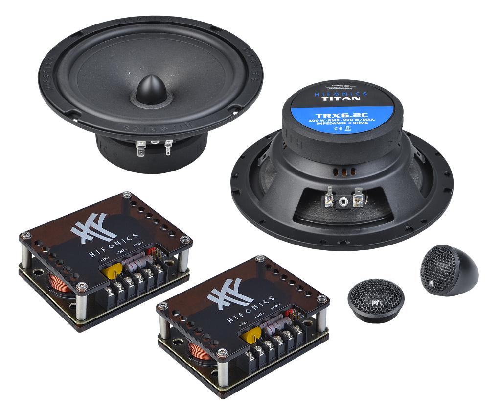 Hifonics TITAN TRX6.2C 165mm ( 6.5'' ) Composet/speakers, Auto diversen, Autospeakers, Audio-design, Nieuw, Am Breilingsweg 3, 76709 Kronau, Duitsland
