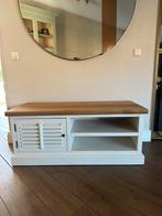 Landelijk TV-meubel met shutters 120 x 50 x 50 cm, Ophalen, 100 tot 150 cm, Zo goed als nieuw, Minder dan 100 cm