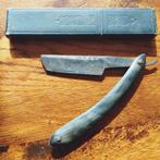 George Brittain scheermes met doosje - GB anker, Antiek en Kunst, Antiek | Gereedschap en Instrumenten, Ophalen of Verzenden