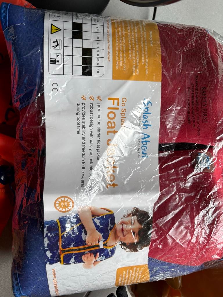 Splash About zwemvest 10 jaar, Nieuw, Overige maten, Ophalen of Verzenden, Zwem-accessoire