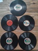 Bakeliet plaatjes uit 1930 / 5 stuks / 6inch., Overige formaten, Overige typen, Ophalen of Verzenden, Zo goed als nieuw