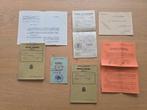 2x Belgische Krijgsmacht militair zakboekje & Rijbewijs enz, Verzamelen, Ophalen of Verzenden, Landmacht, Overige gebieden