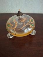 Antiek/vintage olielampje, Antiek en Kunst, Antiek | Glas en Kristal, Ophalen of Verzenden