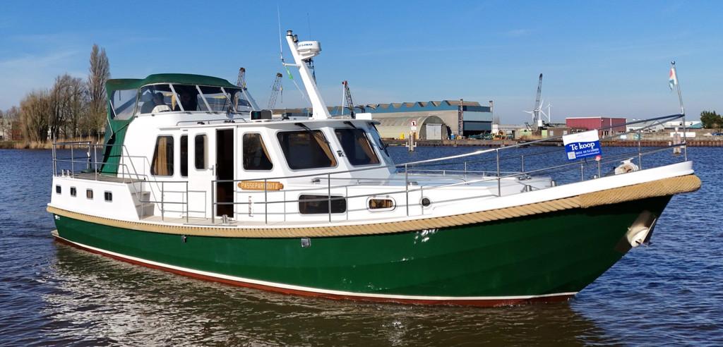 Bruijs Vlet 12.70 AK Cabrio (bj 1998), Watersport en Boten, Gebruikt, Overige brandstoffen, 12 meter of meer, 50 pk of meer