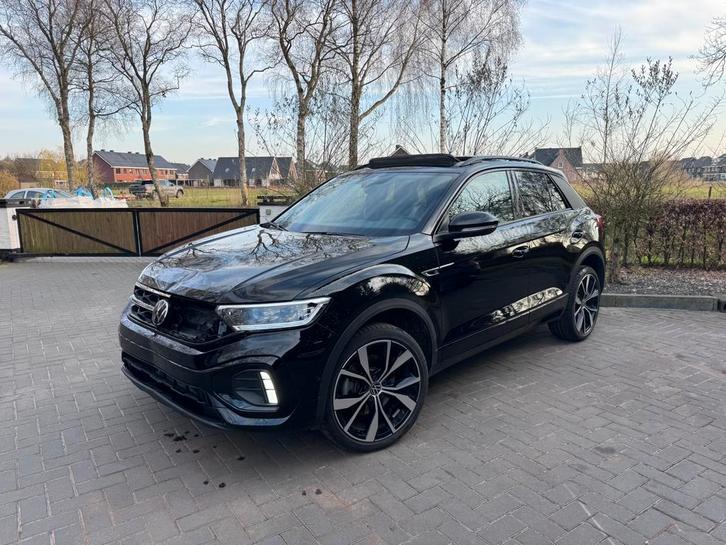 Volkswagen T-roc 1.5 TSI DSG 2x R-Line Panoramadak Trekhaak!, Auto diversen, Schadeauto's, Volkswagen, Automaat, Benzine, SUV of Terreinwagen