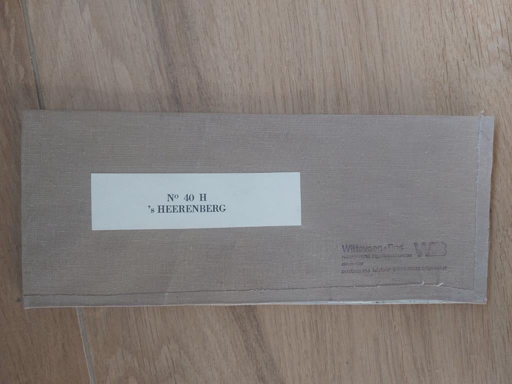 40H 's Heerenberg Emmerich Zeddam Azewijn Stafkaart uit 1977, Boeken, Topografische Dienst Nederland, Ophalen of Verzenden, 1800 tot 2000