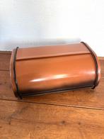 Prachtige vintage bruine broodtrommel, Ophalen of Verzenden, Huis en Inrichting