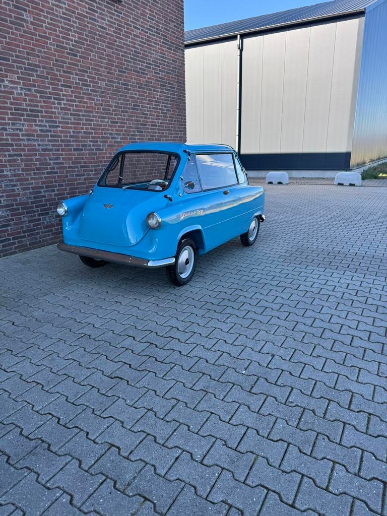 Zündapp janus 1957 uiterst zeldzame dwergauto nieuwstaat, Auto's, Oldtimers, Particulier, Te koop