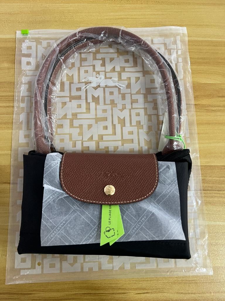 Longchamp Le Pliage Original Schoudertas L, Verzenden, Nieuw, Zwart, Handtas