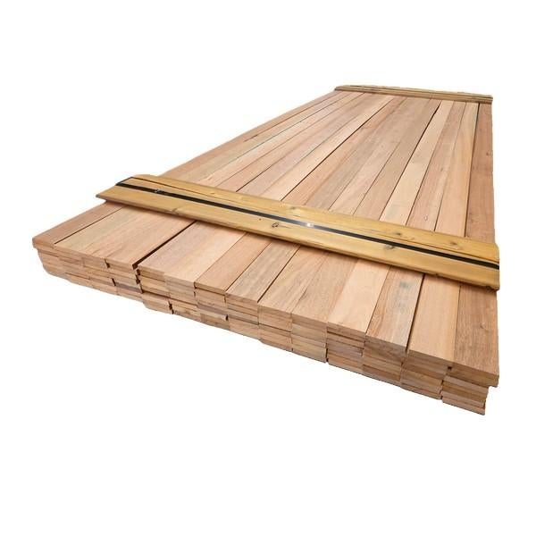 111 Meranti planken / latten geschaafd 1.2x6.8 cm - nr: HP28, Ophalen, Planken, Nieuw, Hardhout