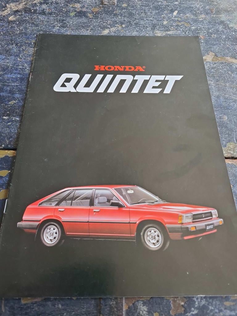 Honda Quintet, Boeken, Auto's | Folders en Tijdschriften, Ophalen of Verzenden, Nieuw, Honda