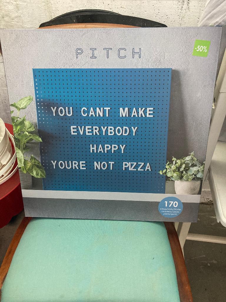 letterbord, Ophalen of Verzenden, Nieuw, Overige typen