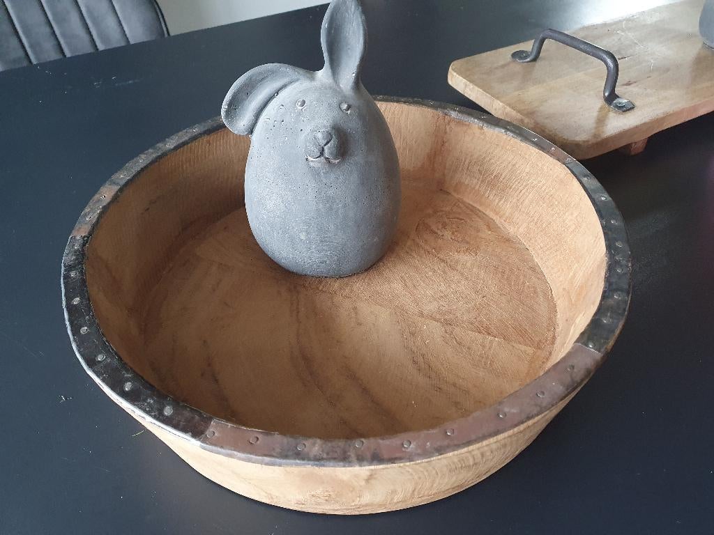 Houten bak voor Paas decoratie, Diversen, Pasen, *, *, Nieuw, Ophalen of Verzenden