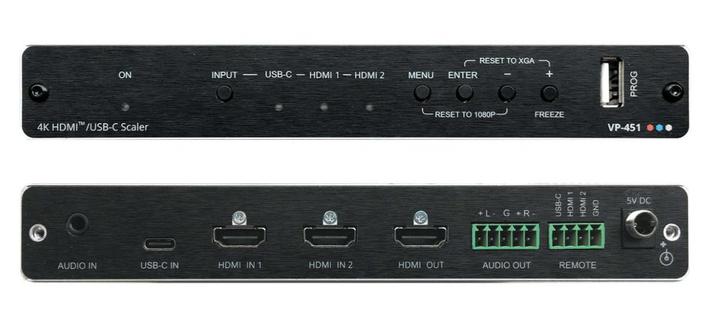 Kramer VP-451 4k HDMI/USB-C scaler, Audio, Tv en Foto, Decoders en Harddiskrecorders, Zo goed als nieuw, Ophalen of Verzenden