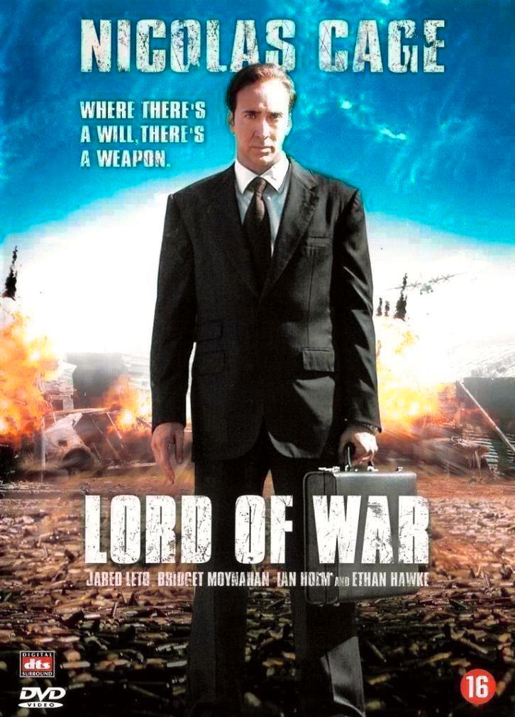Lord of War (Nicolas Cage), Cd's en Dvd's, Dvd's | Actie, Zo goed als nieuw, Actiethriller, Vanaf 16 jaar, Ophalen of Verzenden