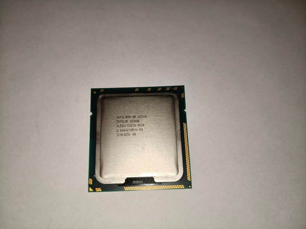 Intel Xeon SLB5W processor, Computers en Software, Processors, Gebruikt, 4-core, Intel Xeon, LGA 1366