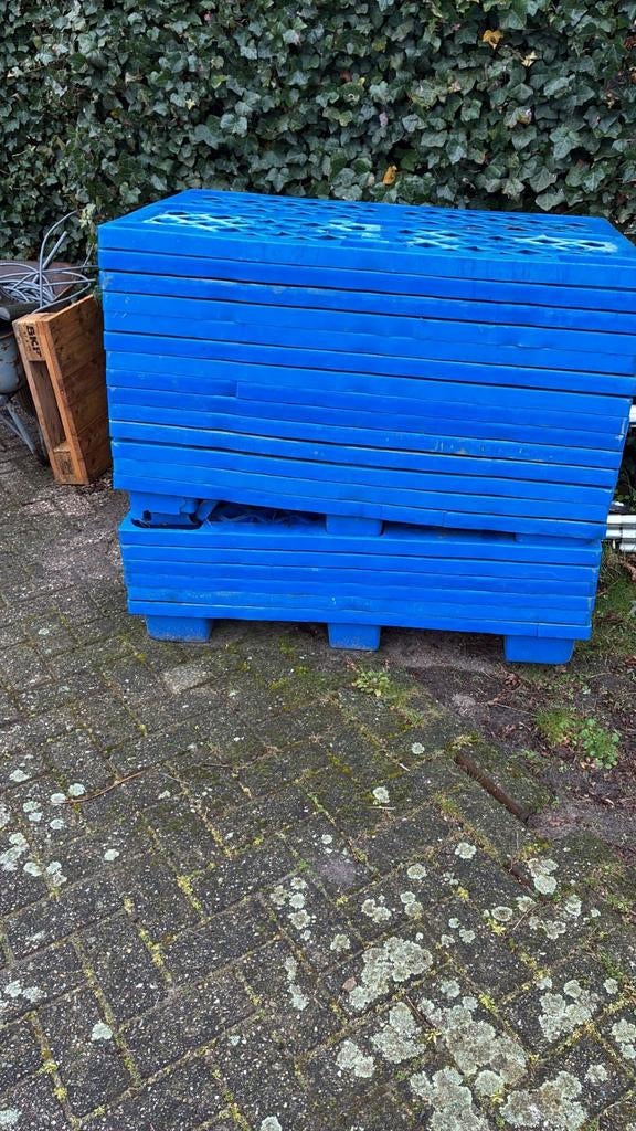 Ondervloer tegels voortent caravan, Caravans en Kamperen, Ophalen, Gebruikt