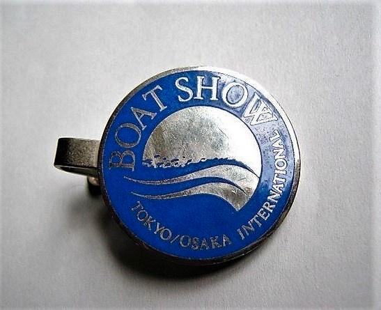 Zeldzame Vintage Dasspeld Tokyo-Osaka International Boat Sho, Verzamelen, Scheepvaart, Zo goed als nieuw, Overige typen, Ophalen