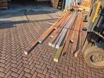 Restant hardhouten palen  6.0x6.0 cm - nr: HB88, Tuin en Terras, Palen, Balken en Planken, Ophalen, Palen, Nieuw, Hardhout