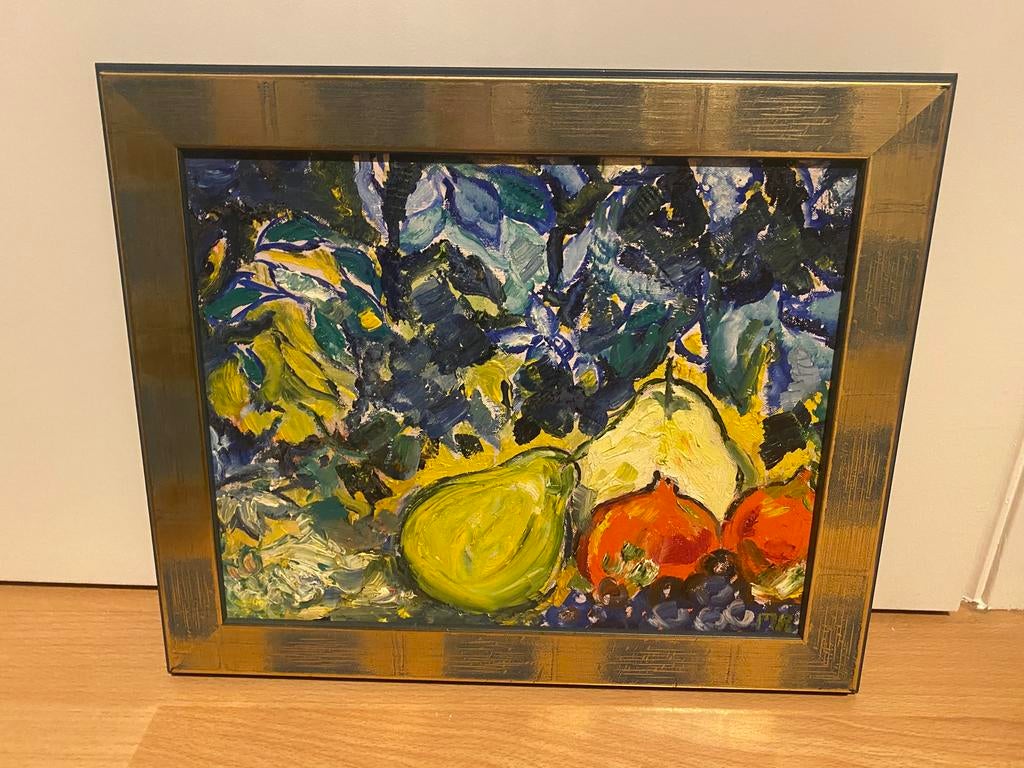 ‘Cézanne’-achtig werk, stilleven, Ophalen of Verzenden