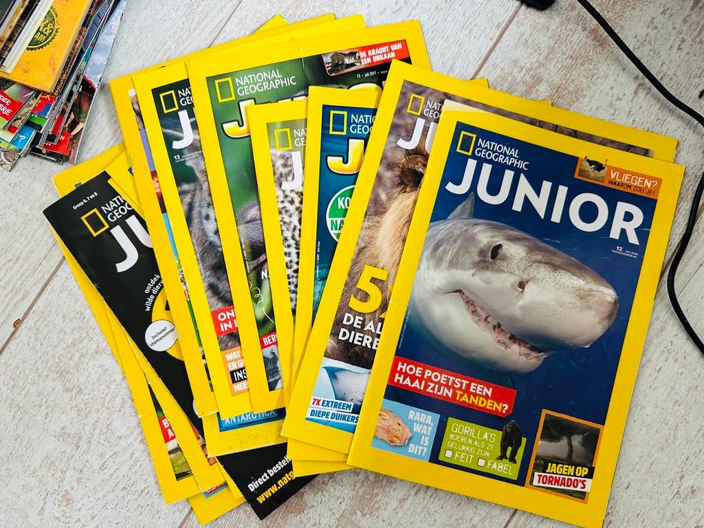 National geographic junior, Boeken, Tijdschriften en Kranten, Ophalen, Zo goed als nieuw, Wetenschap en Natuur