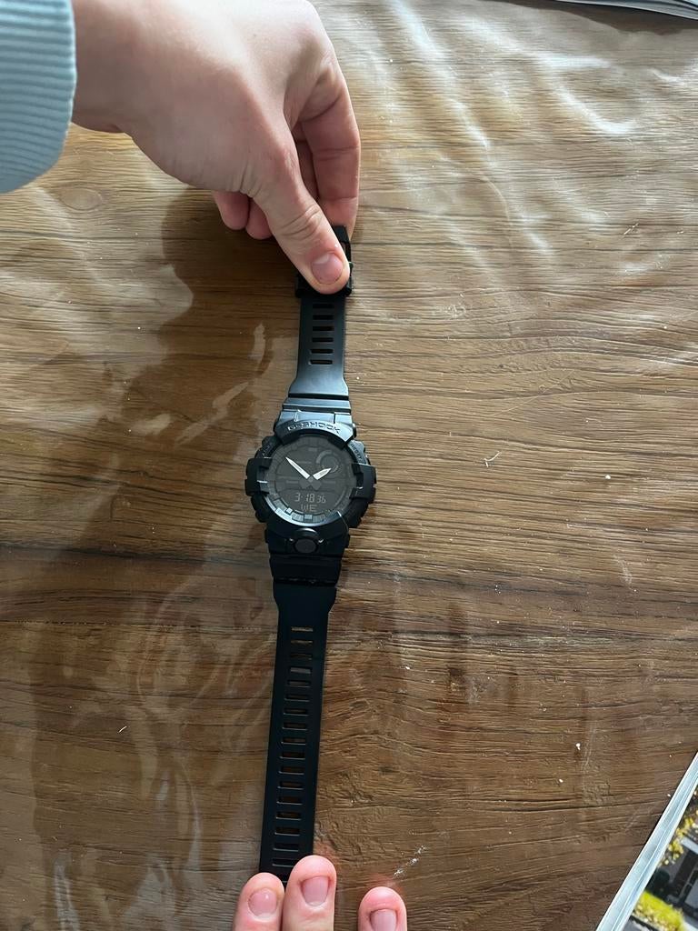 G-Shock GBA-800 sporthorloge - Zwart, Casio, Kunststof, Polshorloge, Ophalen of Verzenden