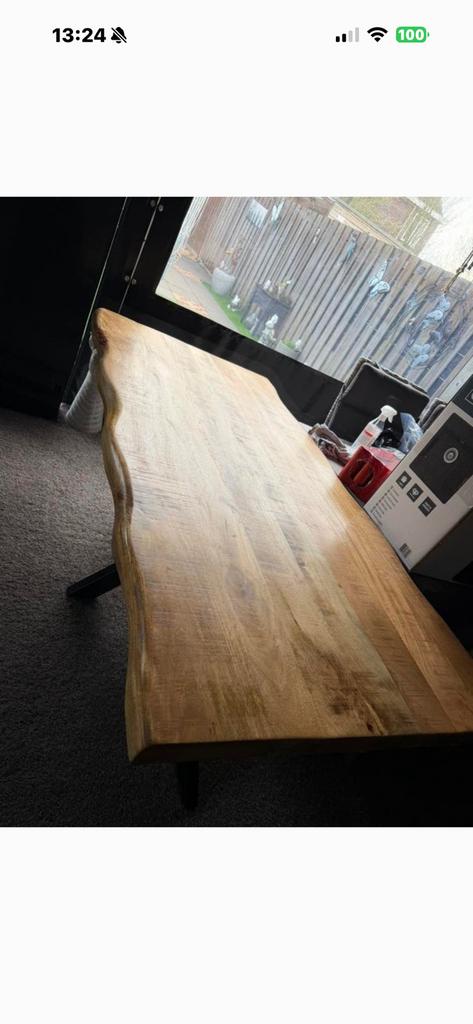 Eettafel, Ophalen of Verzenden, Zo goed als nieuw, 75 m² of meer, Laminaat
