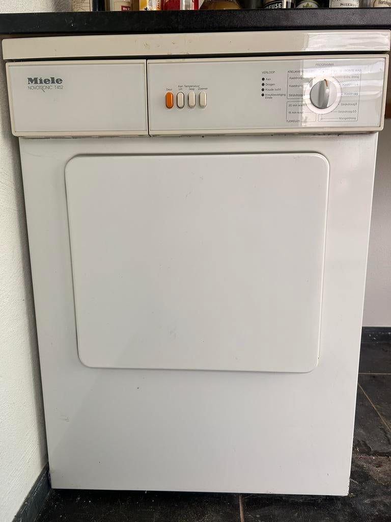 Miele Novotronic T802 Wasdroger - Betrouwbaar en Efficiënt, 6 tot 8 kg, Gebruikt, Ophalen of Verzenden, Voorlader
