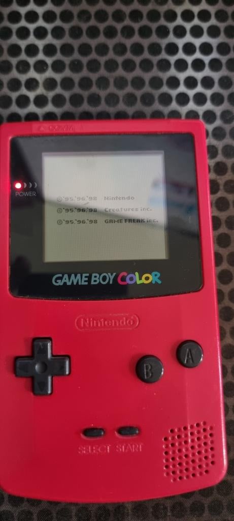 Nintendo Game Boy Color rood, Ophalen of Verzenden, Gebruikt, Game Boy Color