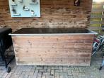 Houten opbergkist / kussenbox 210x90xH95, Tuin en Terras, Ophalen, Gebruikt, Hout, Overige typen