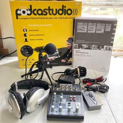 Podcast mix set, Muziek en Instrumenten, Ophalen, Nieuw, Studiomicrofoon