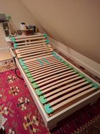 Electrisch bedienbaar bed met ombouw, Ophalen, Eenpersoons, 90 cm