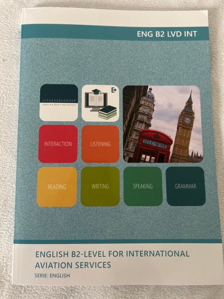 English B2-level for International Aviation Services, Verzenden, Gamma, Nieuw, MBO