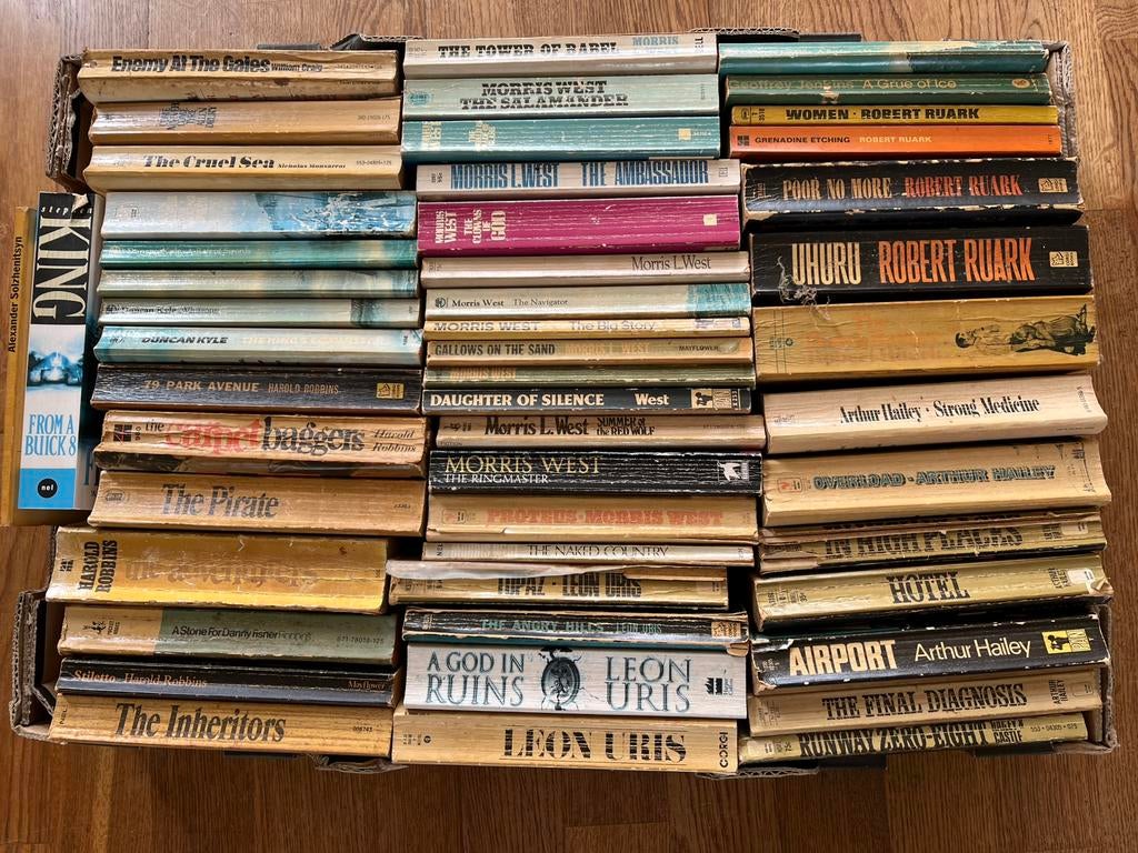 Engelstalige pockets,vintage,Morris West, Arthur Hailey e.a., Ophalen, Gelezen, Diverse auteurs