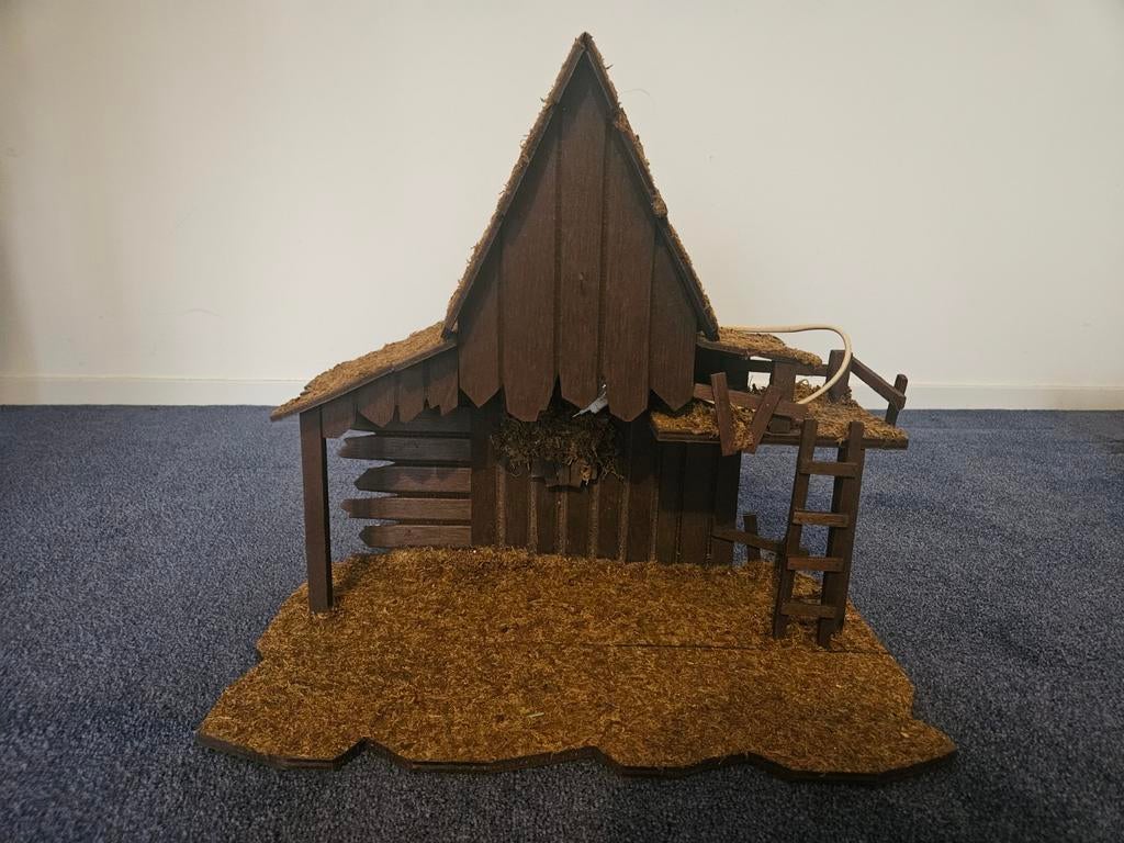 Kerstalletje met beeldjes, Ophalen, Gebruikt