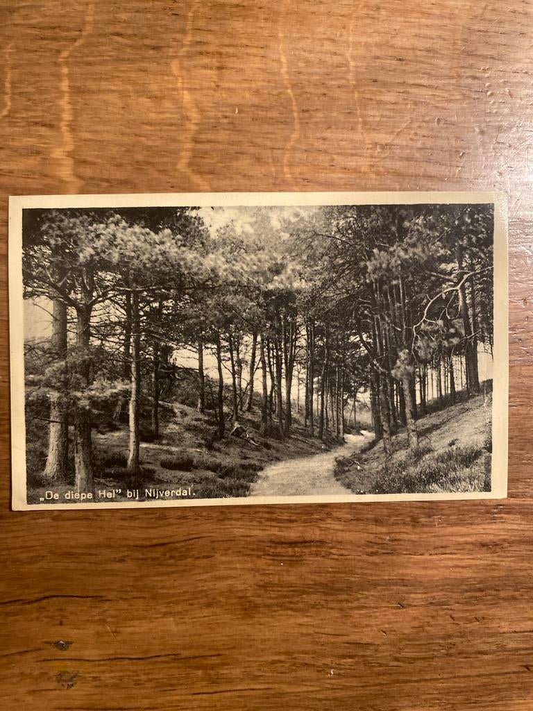 Ansichtkaart Nijverdal - De diepe Hel - Gelderland, Verzamelen, Verzenden, Voor 1920, Gelopen, Gelderland