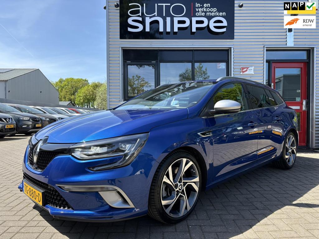 Renault Mégane Estate 1.6 TCe GT -205 PK-AUTOMAAT-STOELVERW, Auto's, Gebruikt, 4 cilinders, 1405 kg, 1700 kg