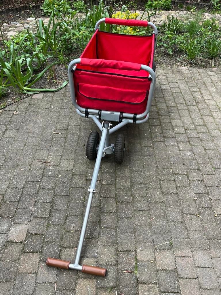 Bolderkar Bollerwagen Beachtrekker, Ophalen, Opvouwbaar, Gebruikt