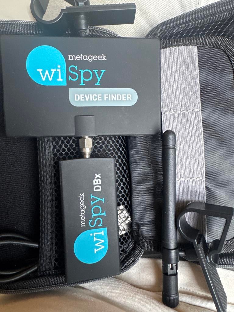 MetaGeek Wi-Spy Device Finder & DBx Bundle - Nieuwstaat, Ophalen, Zo goed als nieuw