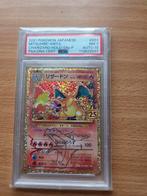 Gesigneerde Charizard Holo S8a-P PSA 7 (Auto 10) Pokémon, Ophalen of Verzenden, Zo goed als nieuw, Losse kaart, Foil